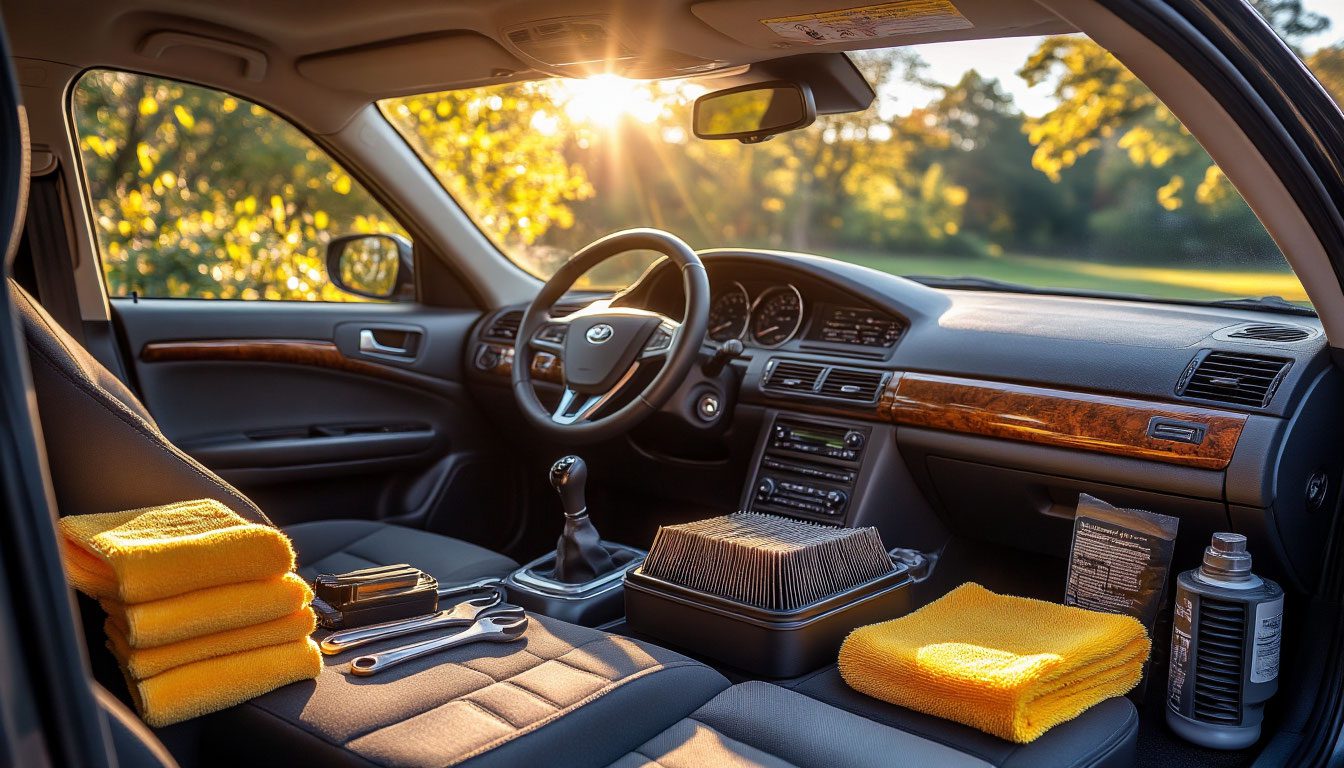 car spring detox checklist