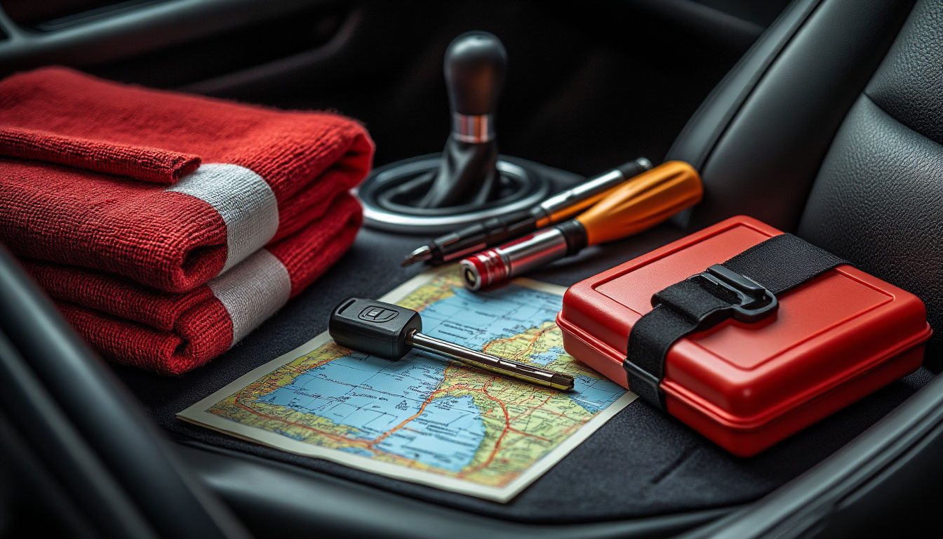 emergency response checklist stuck gas pedal