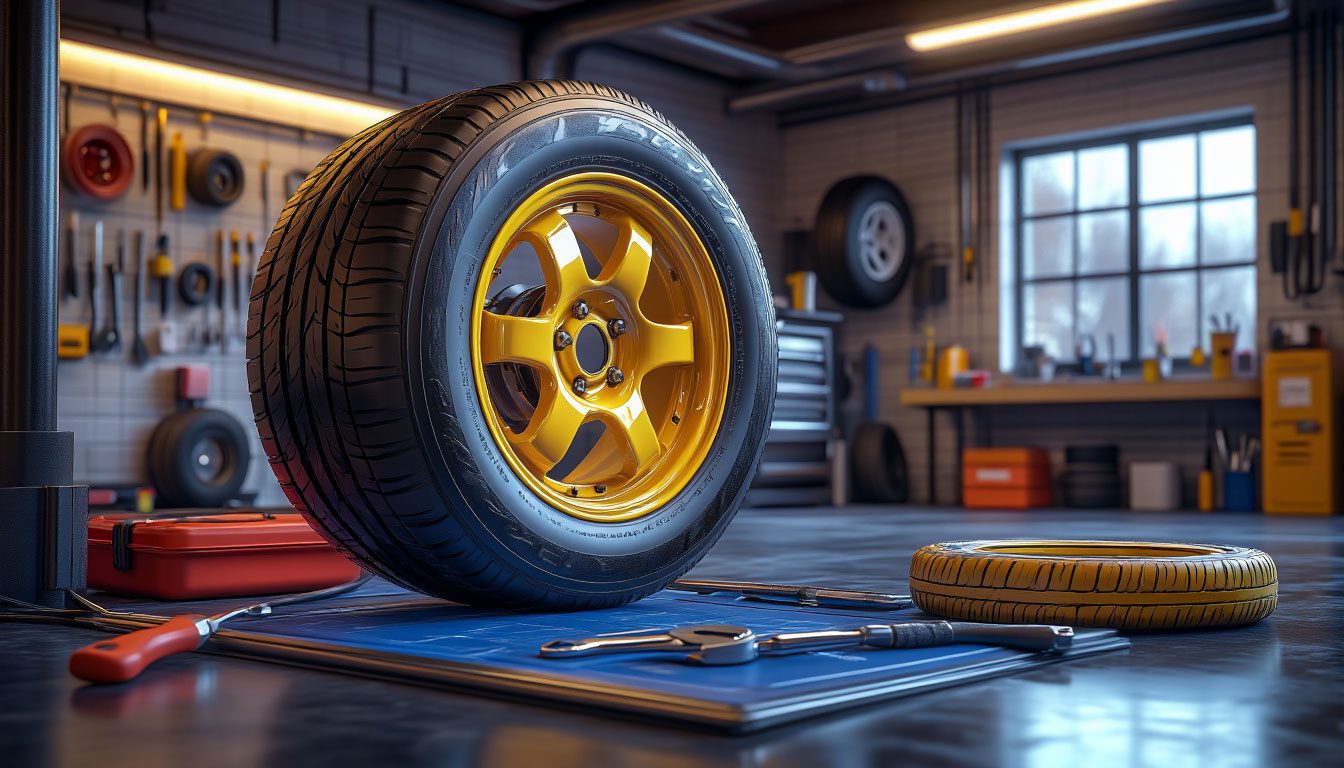 emergency tire repair checklist plug a flat tire safely