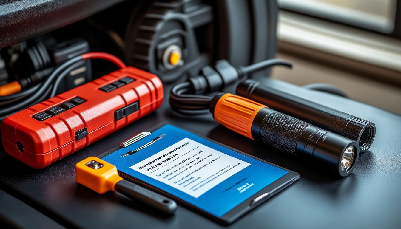 free emergency checklist how to jump start a car tools and safety tips for beginners