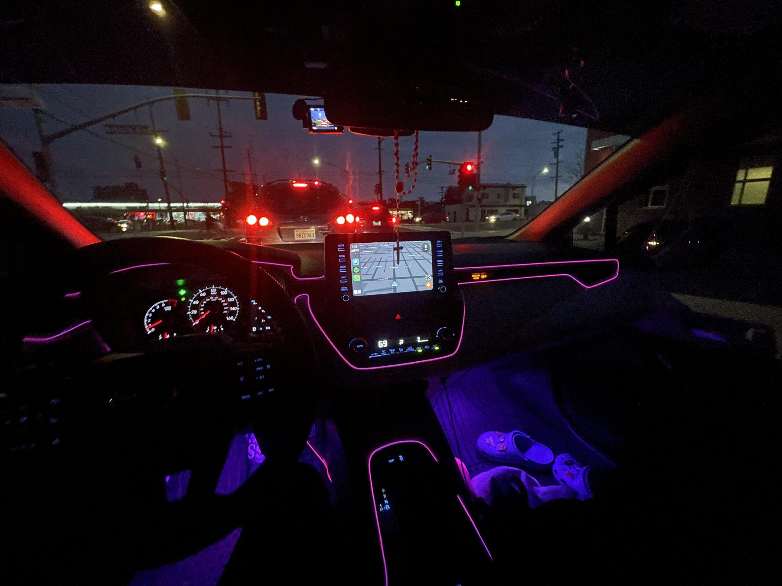 how to add ambient lighting to your car’s interior