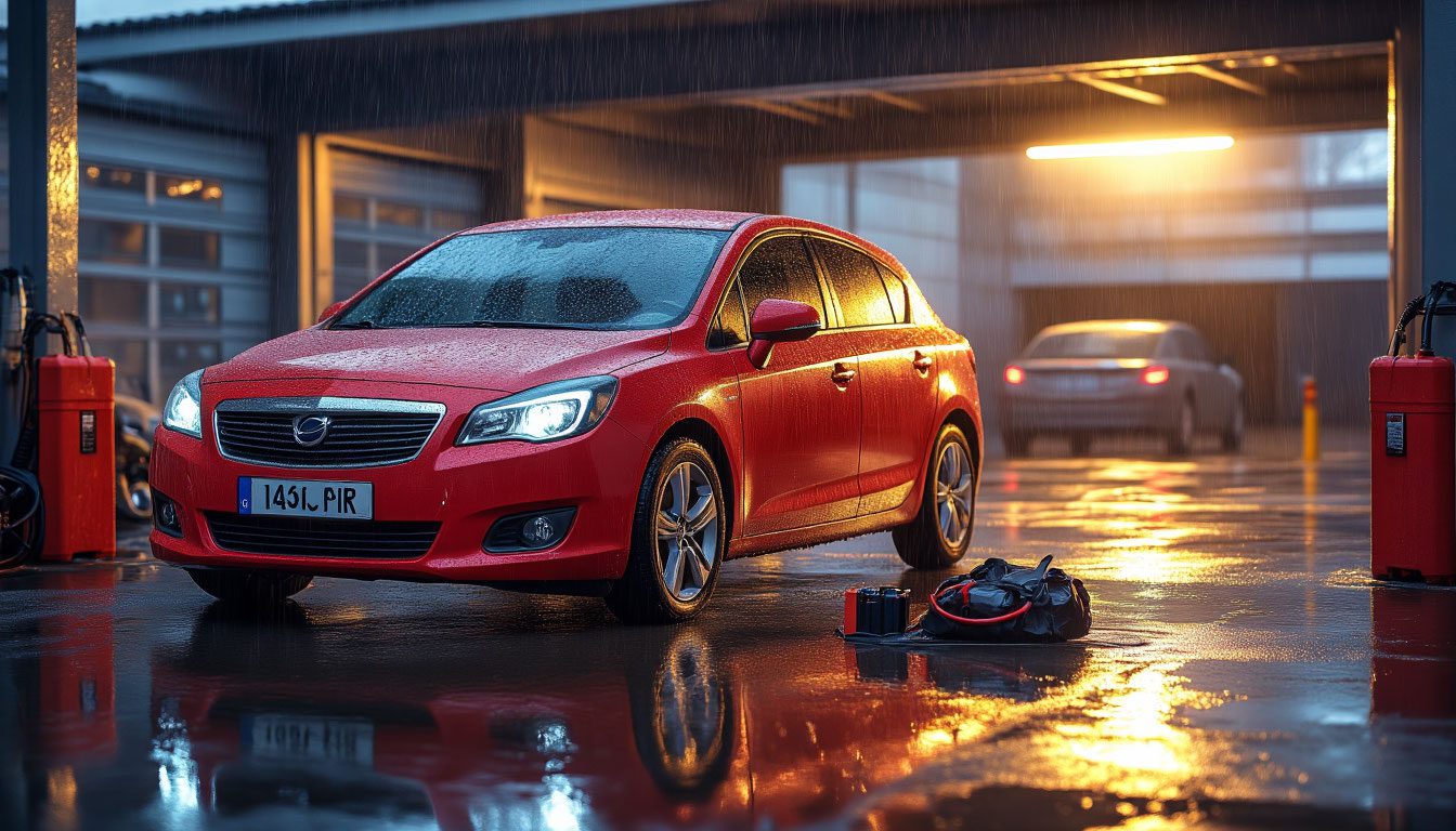 rain jump start safety checklist