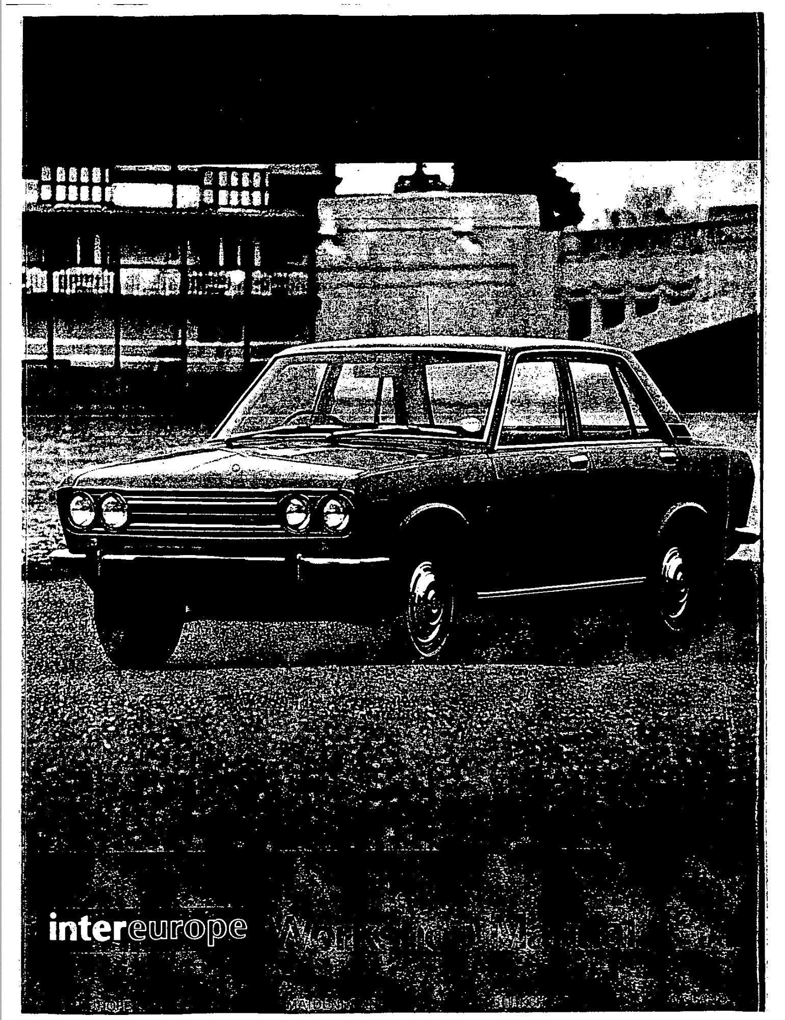datsun 510 1300 1400 1600 1800 bluebird 610 160b 180b 1969 workshop manual