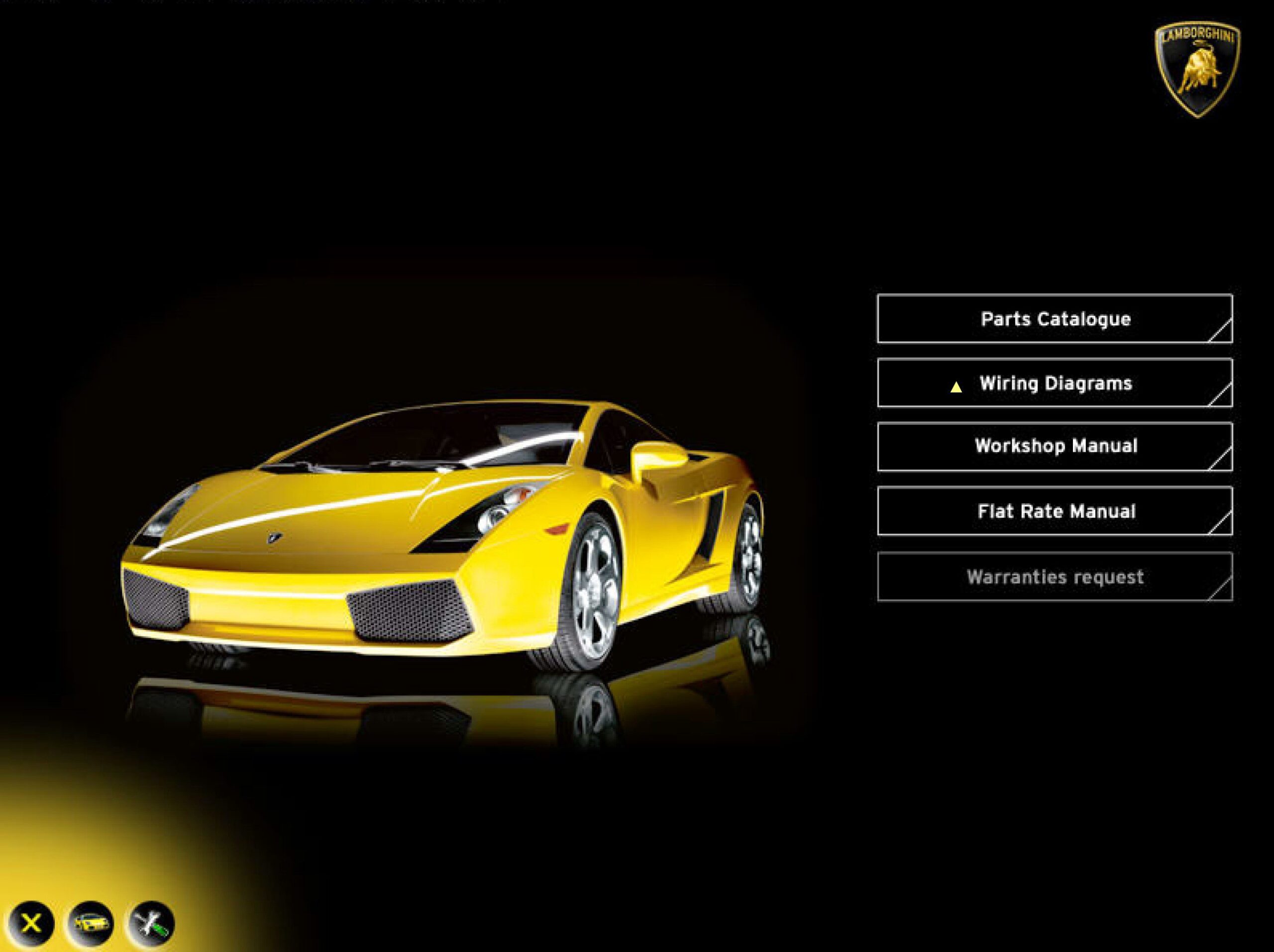 lamborghini gallardo service repair manual