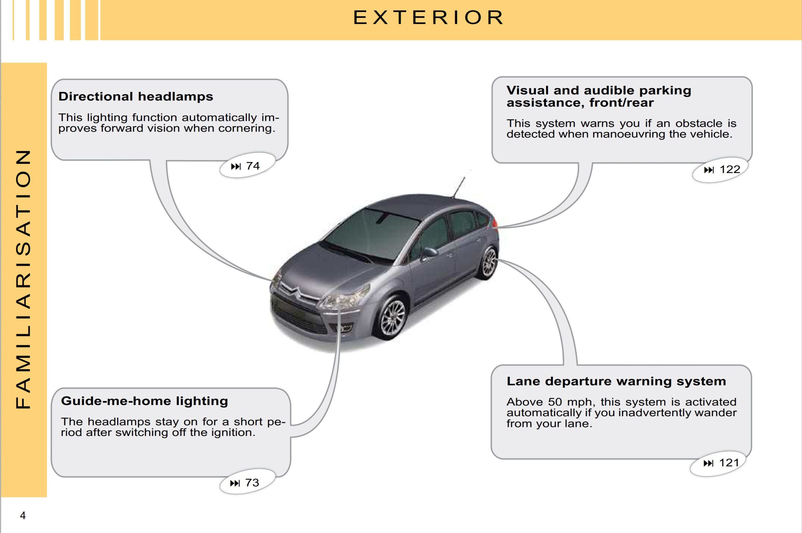 Citroen C4 2008 Owner’s Manual