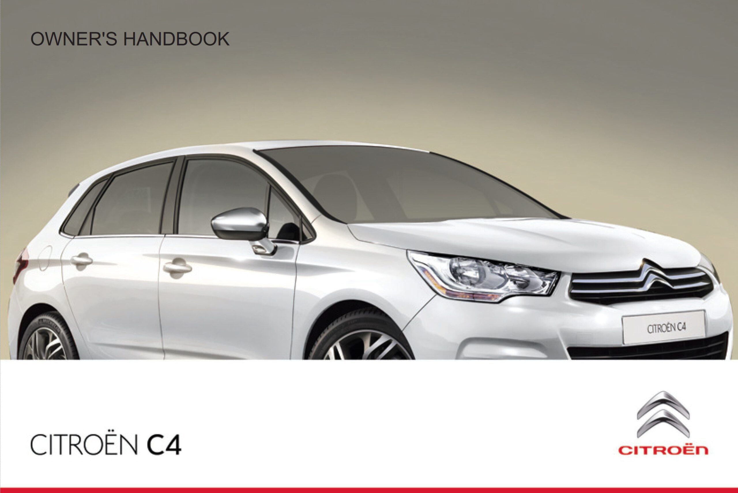 Citroen C4 2014 Owner’s Manual