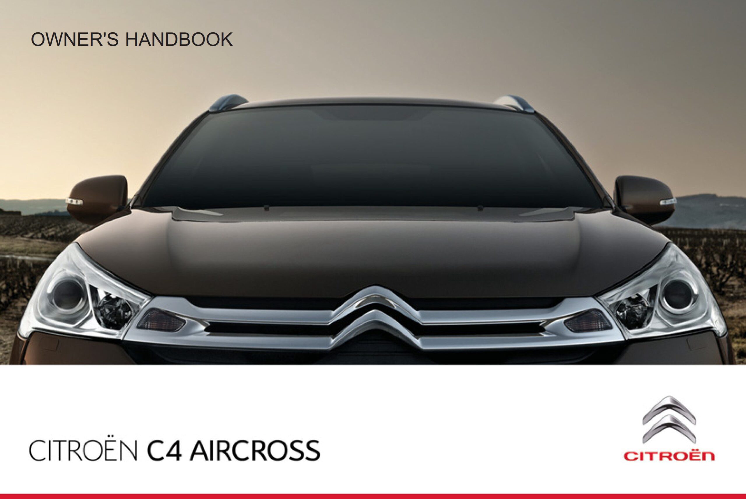 Citroen C4 Aircross 2013 Owner’s Manual