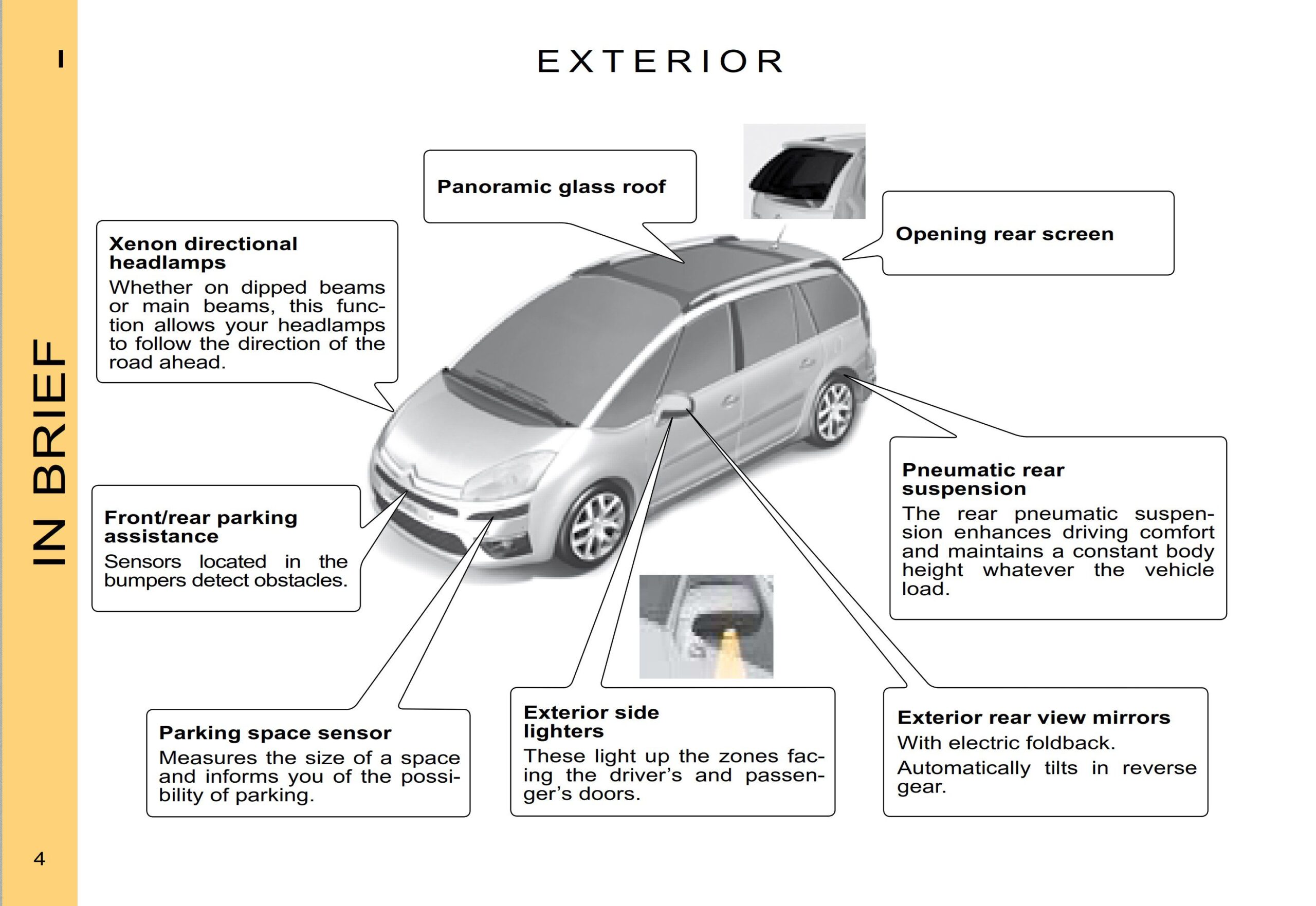 Citroen C4 Picasso 2008 Owner’s Manual