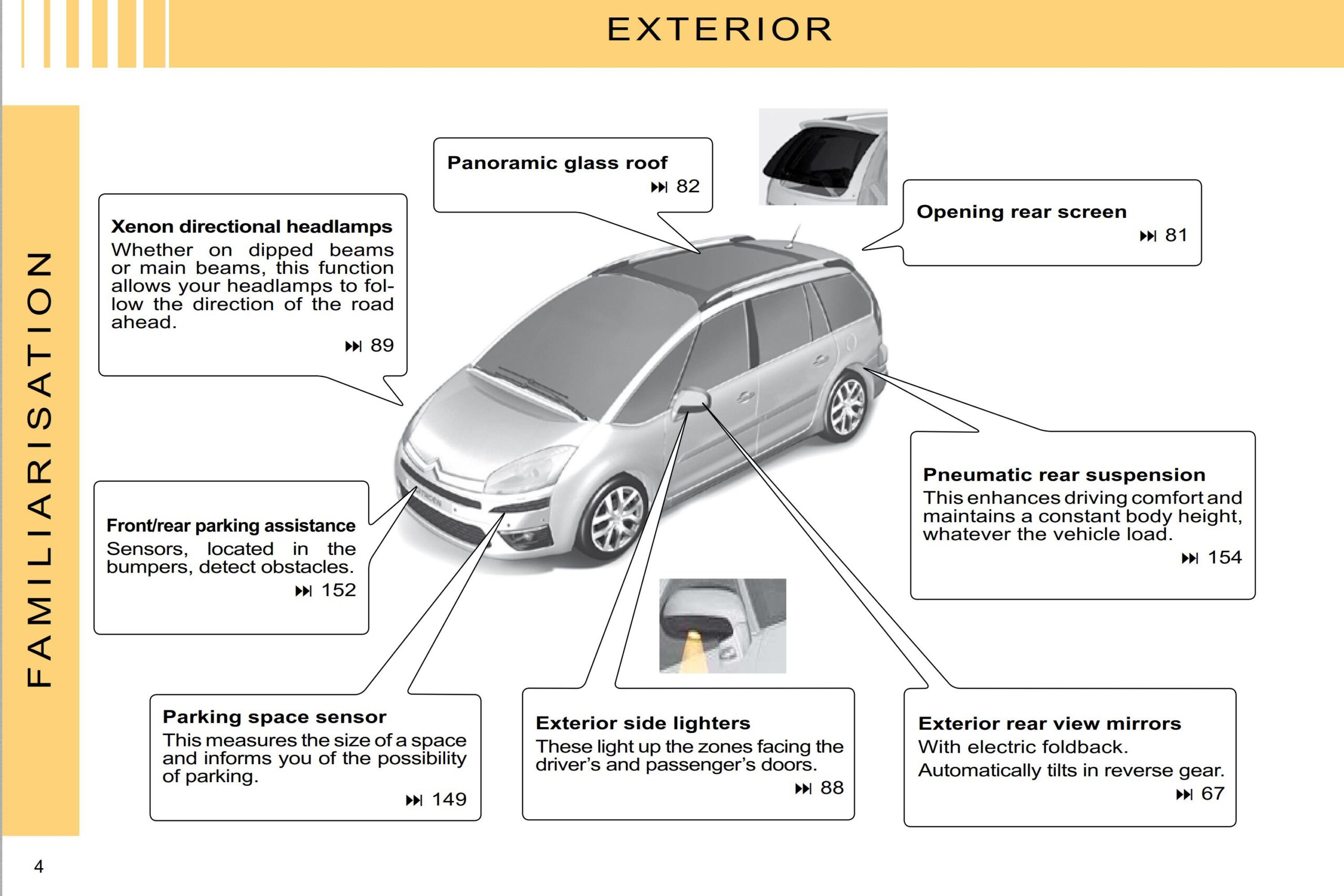 Citroen C4 Picasso Dag 2008 Owner’s Manual