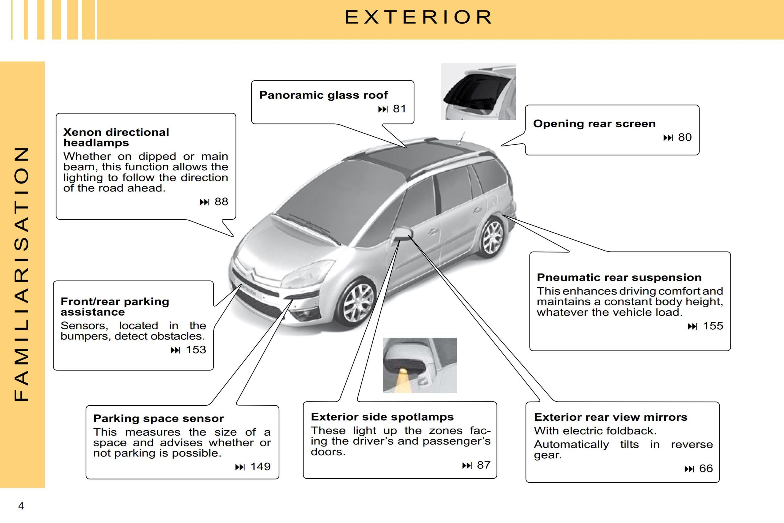 Citroen C4 Picasso Dag 2009 Owner’s Manual