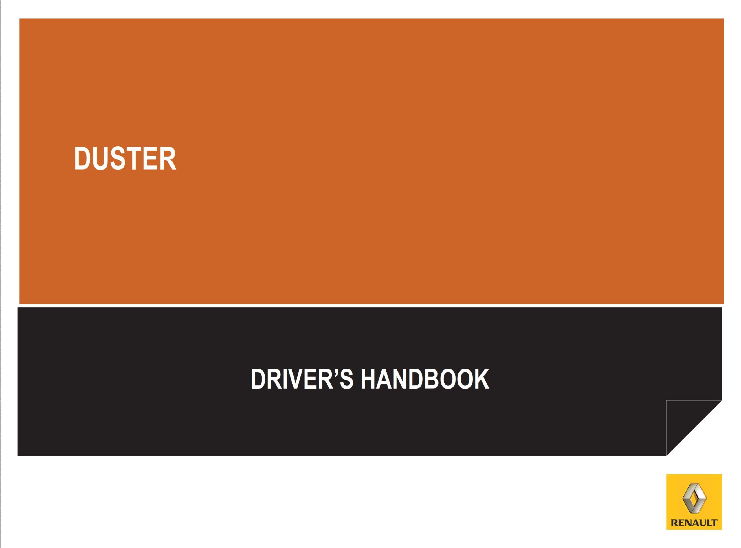 Dacia Duster Owner's Manual