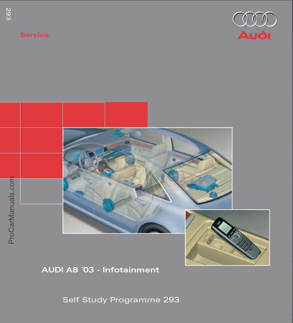 Self Study Program 293 - AUDI A8 ´03 - Infotainment