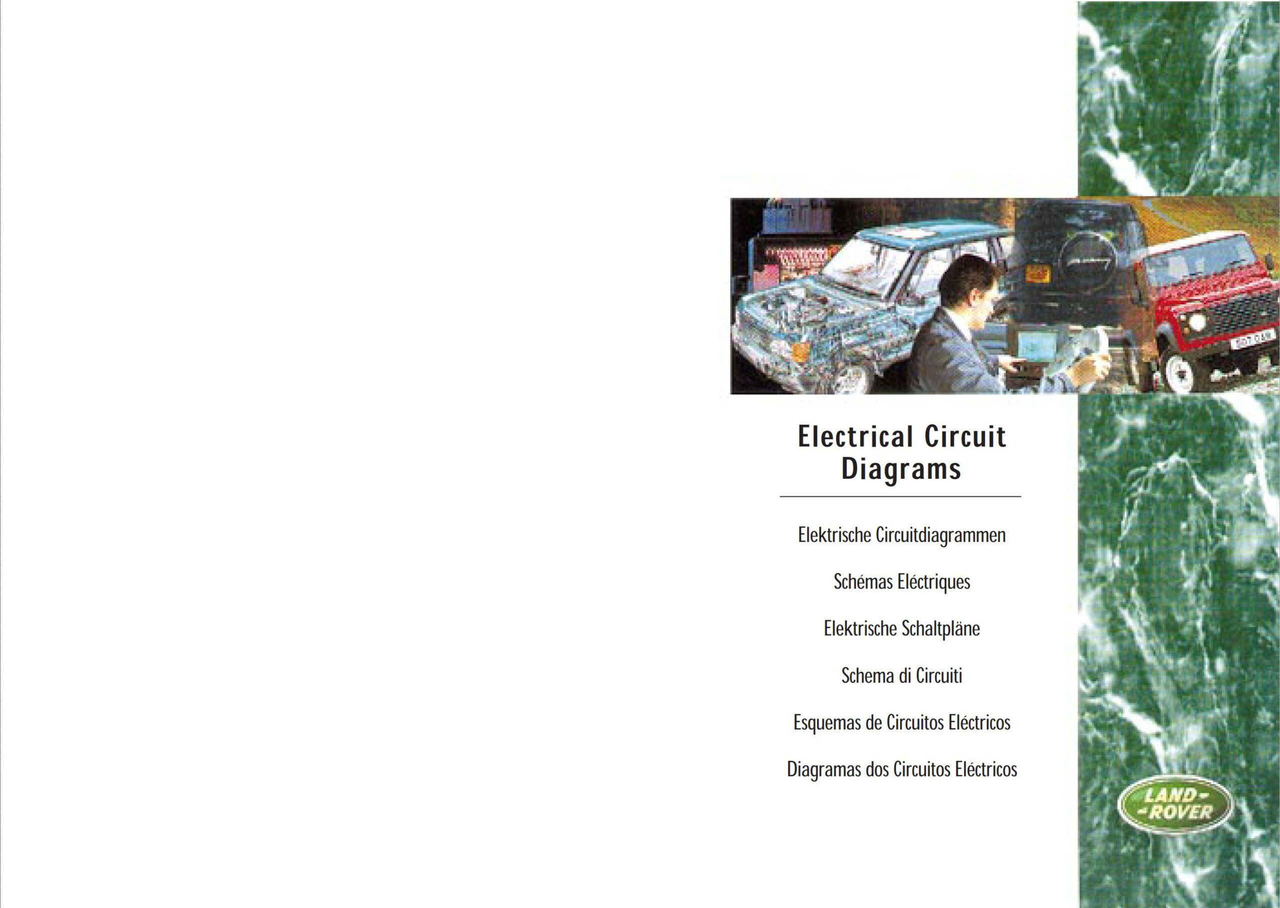 land rover freelander 1 my98 electrical circuit diagrams