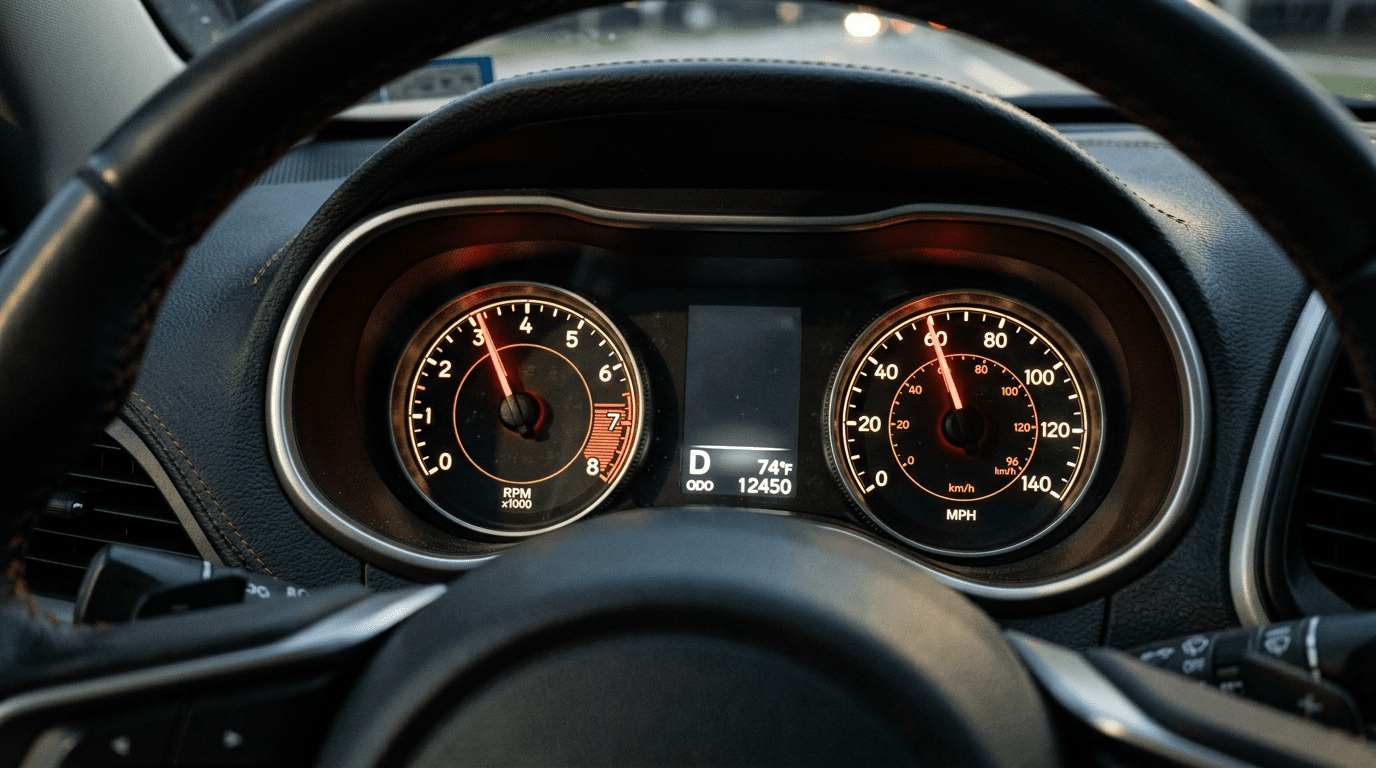 rpm at speed