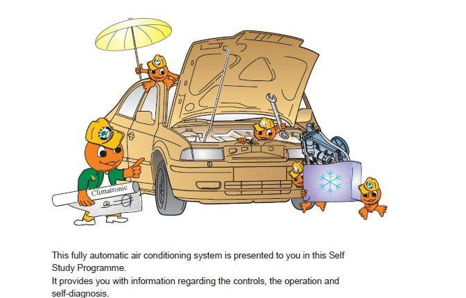 Self Study Program 25 - air conditioning of the FELICIA and OCTAVIA