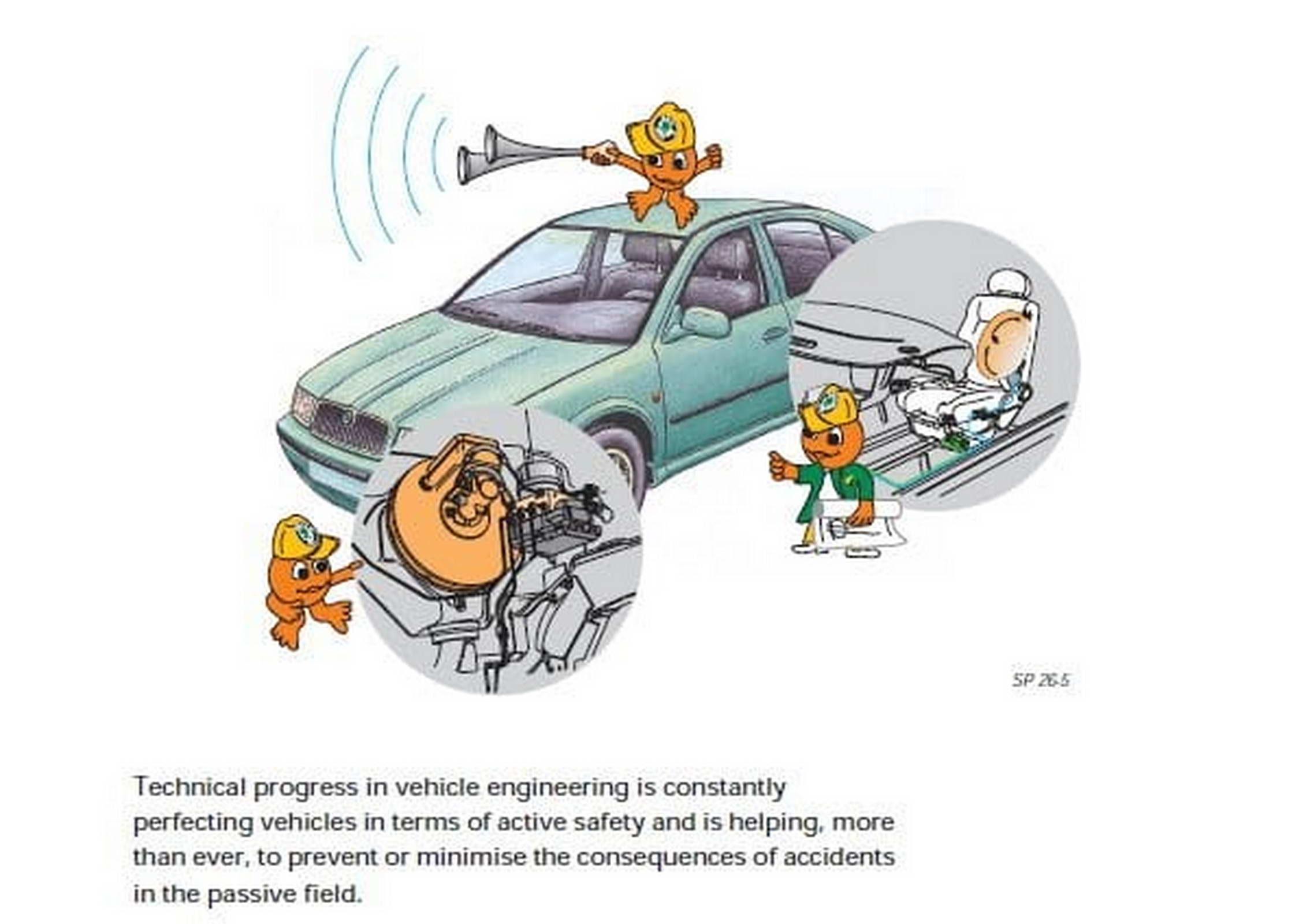 Self Study Program 26 - Active and passive safety in the SKODA OCTAVIA
