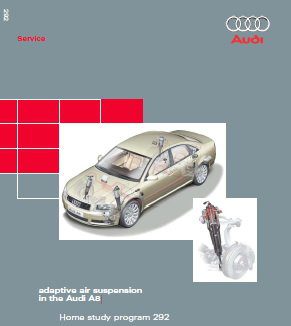 Self Study Program 292 - adaptive air suspension in the Audi A8