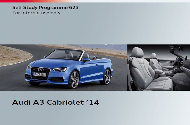Self Study Program 623 - Audi A3 Cabriolet 2014