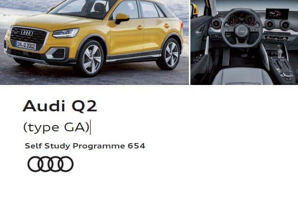 Self Study Program 654 - Audi Q2 (type GA)