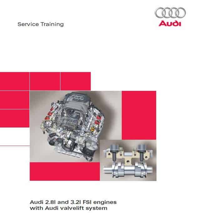 VW SSP Selbststudienprogramm # 322 Der 2,0 L FSI Motor mit 4-Ventiltechnik A4 A3 