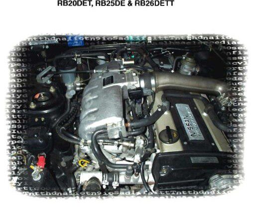 Nissan Skyline R32 Engine Factory Workshop and Repair Manual