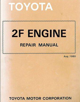 Toyota 2F engine repair manual