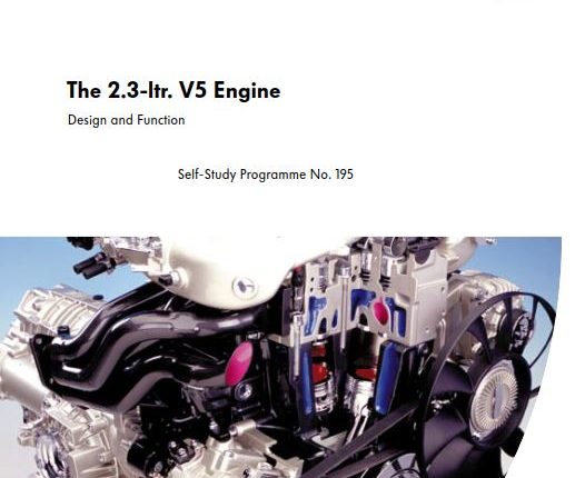 Self Study Program 195 - The 2.3-ltr V5 Engine