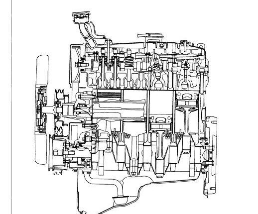 Mitsubishi 4D56 Diesel Engine Service Manual 1994+