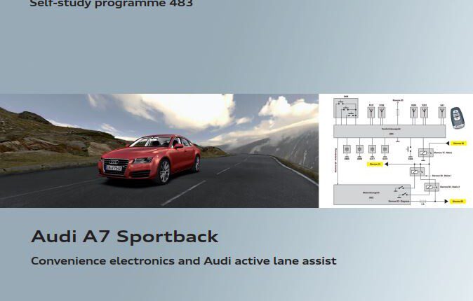 Self Study Program 483 - Audi A7 Sportback - Convenience electronics and Audi active lane assist