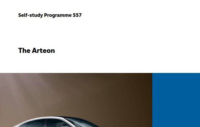 Self Study Program 557 - The Arteon