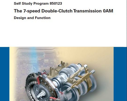 Self Study Program 850123 - The 7-speed Double-Clutch Transmission 0AM