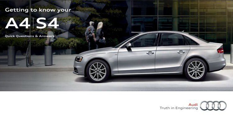 Self Study Program - Audi A4 S4