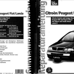 Citroen Peugeot Fiat Lancia Diesel Engine 1994-2001