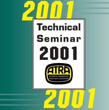 2001 ATRA Seminar Manual Contents