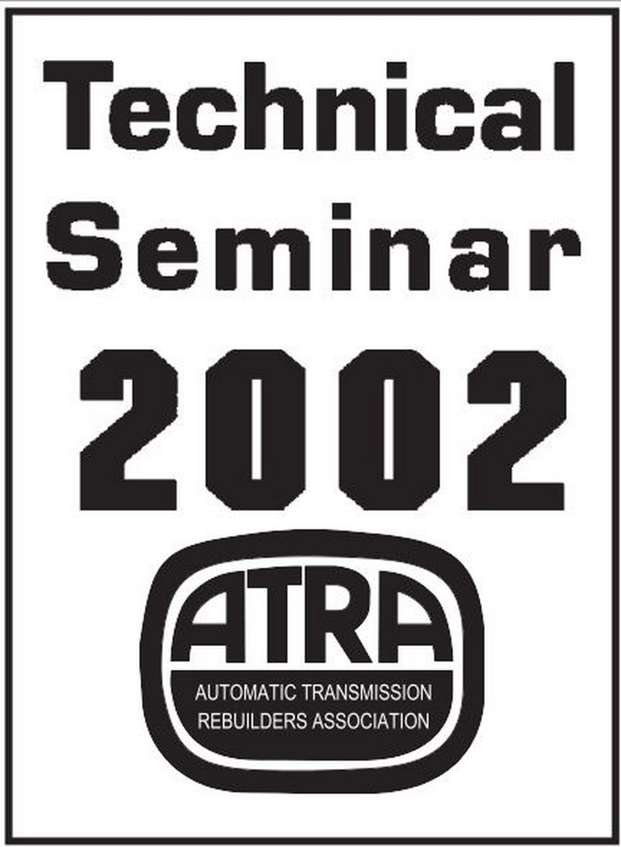 2002 ATRA Seminar Manual Contents