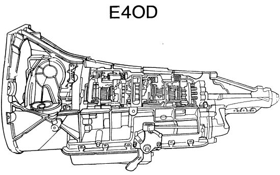 Ford E4OD Tranmission Repair Manual - ATSG