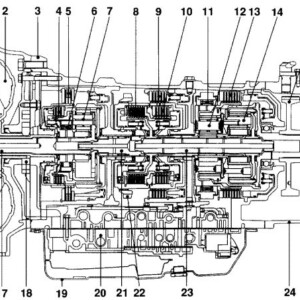 Isuzu 450-43LE Automatic Transmission Workshop Manual NRP, NQR (LG450-WE-9991)