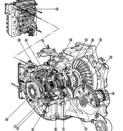 Mazda G4A-HL Transmission Repair Manual - ATSG