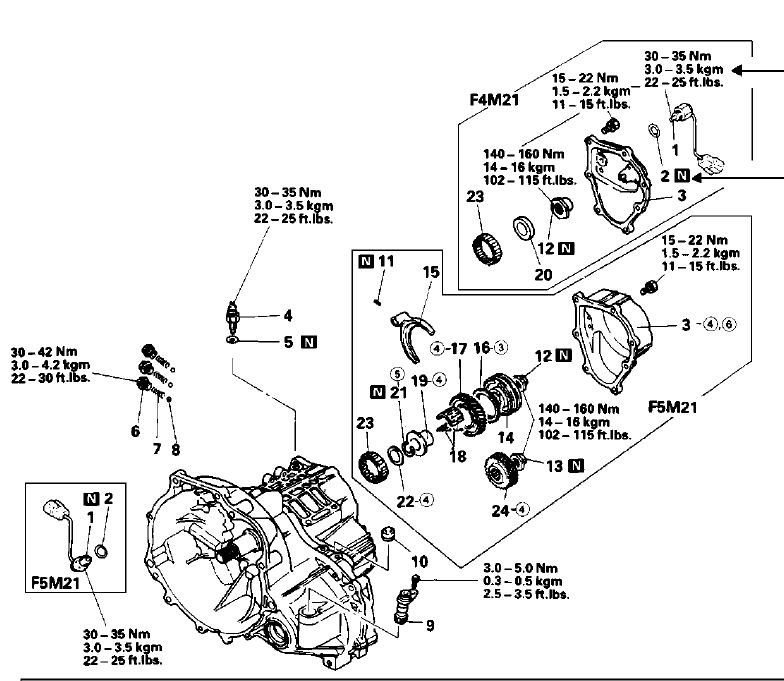 Mitsubishi Rear Wheel Drive Automatic Transmission (PWEE8920-O)