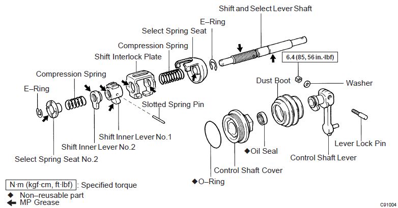 Toyota C250 Manual Transmission Repair Manual (RM1020E)