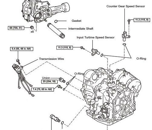 Toyota U140F Transmission Repair Manual (RM772U)
