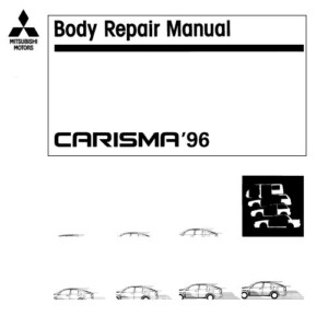 Mitsubishi Carisma 1996 Body Repair Manual (PBGE95E1)