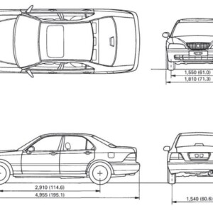 Acura 3.5RL 1996 - 2004 Body Repair Manual