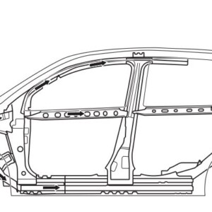 DAIHATSU SIRION Body Repair Manual (No.9892)