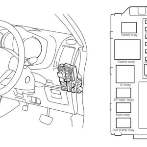 DAIHATSU TERIOS Wiring Diagrams (No. 9644)