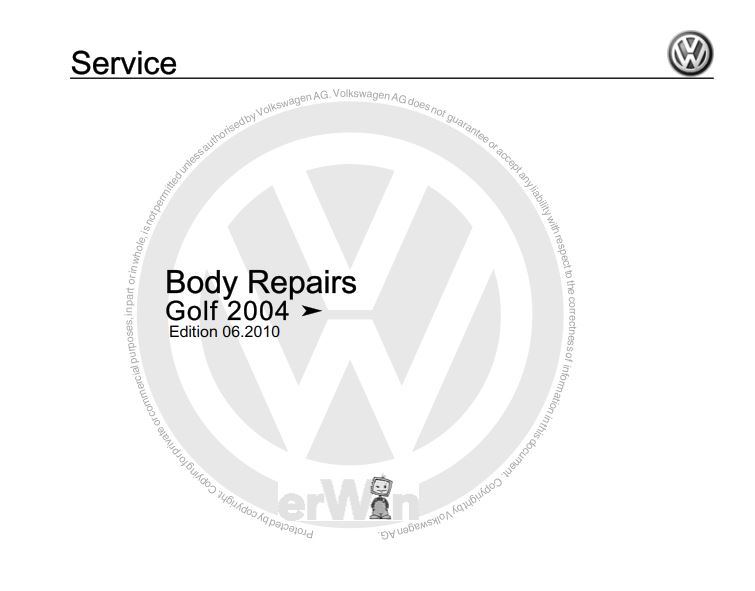 vw repair manual free download