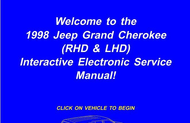 Jeep Grand Cherokee ZG 1998 (Diesel Versions Include) Service Manual