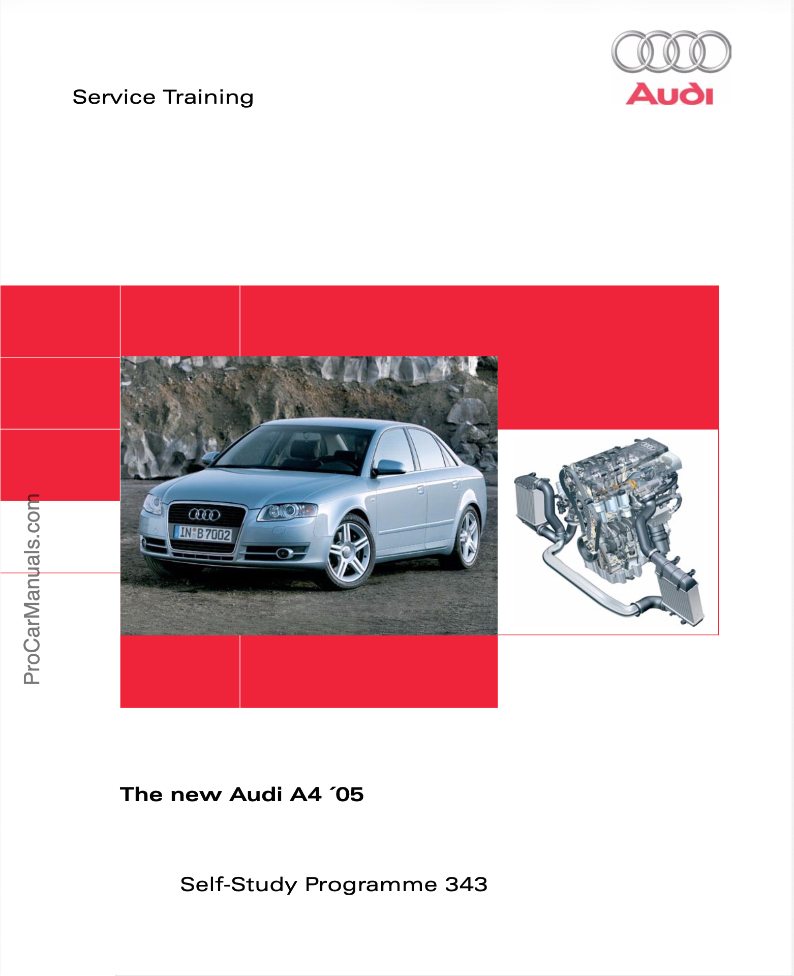 vag ssp 343 – the new audi a4 2005