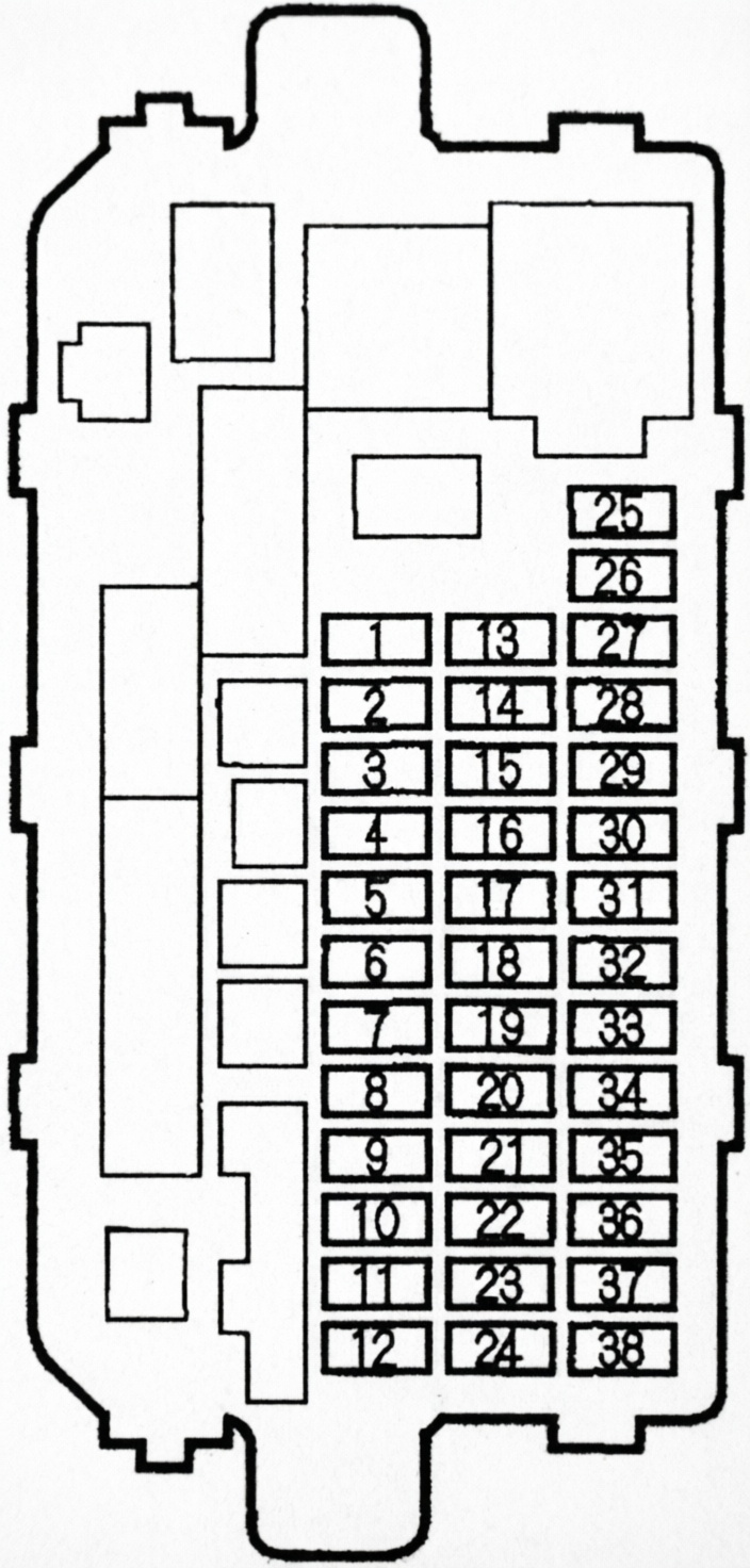 acura integra 2000 2001 fuses 03