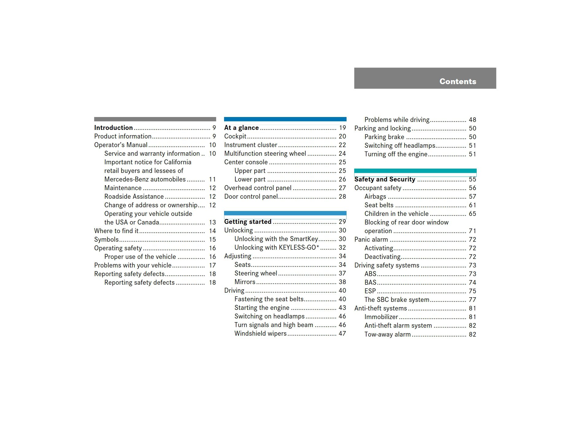 2003 Mercedes-Benz E Class Owner's Manual - DIY & Guides